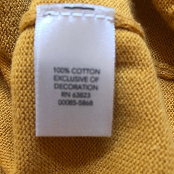 Christopher & Banks Gold Cardigan - Picture 4 of 8